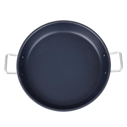 Vogue Aluminium Non-stick Teflon Platinum Plus Paella Pan 45cm ht991
