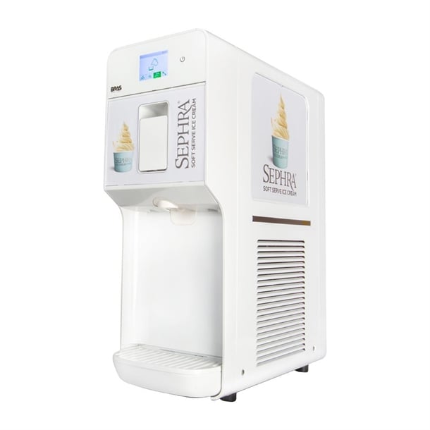 BRAS Digital Soft Serve Ice Cream Machine SESSIC1WHT hu018