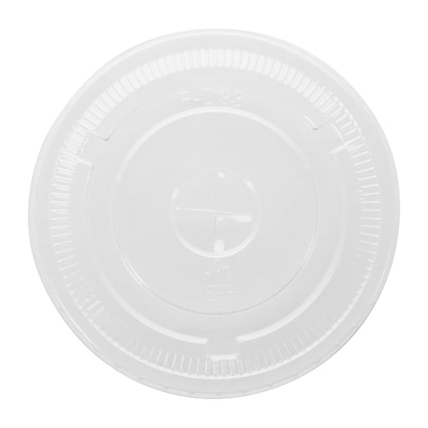 Fiesta Recyclable rPET Flat Lids for 12/16/20oz Cups (400 Pack) hu062