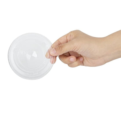 Fiesta Recyclable rPET Flat Lids for 12/16/20oz Cups (400 Pack) hu062