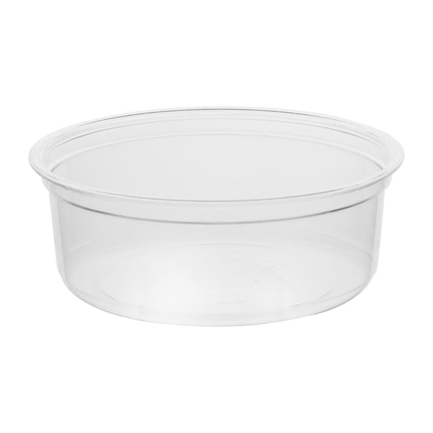 Fiesta Recyclable rPET Deli Cups 225ml/8oz (300 Pack) hu064