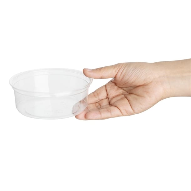 Fiesta Recyclable rPET Deli Cups 225ml/8oz (300 Pack) hu064