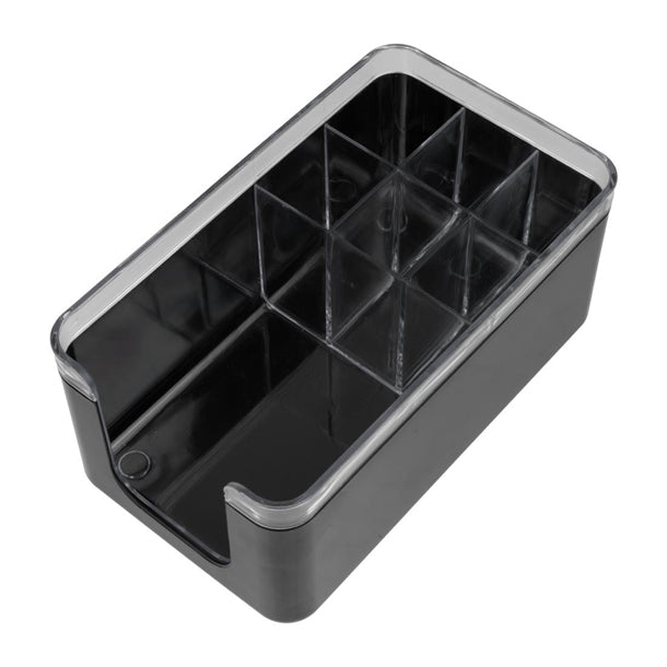 Olympia Kristallon Bar Caddy Black ABS hu097