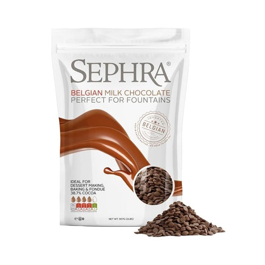Sephra Luxury Belgian Couverture Milk Chocolate 2.5kg hu100