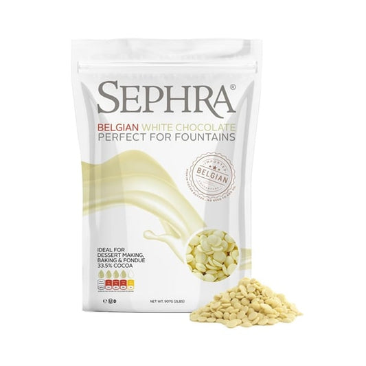 Sephra Luxury Belgian White Chocolate 2.5kg hu104