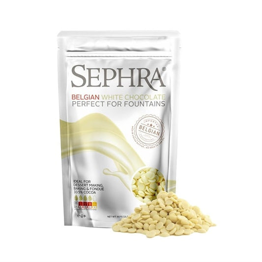 Sephra Luxury Belgian White Chocolate 907g hu105