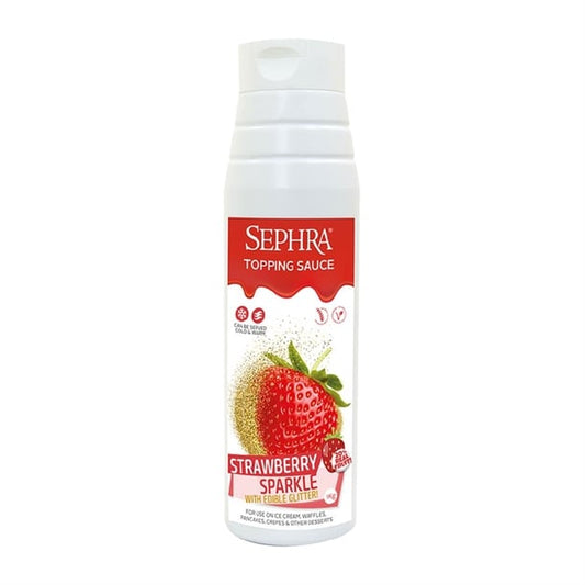 Sephra Strawberry Sparkle Topping Sauce 1kg hu122