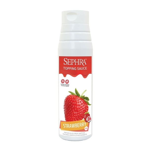Sephra Strawberry Topping Sauce 1kg hu123