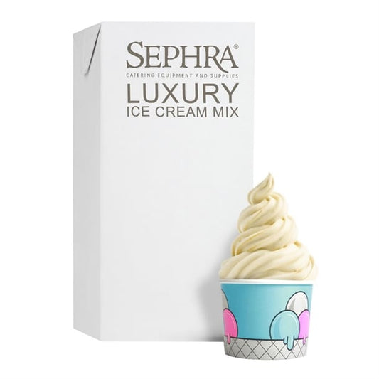 Sephra Luxury Soft Serve Ice Cream Mix 1Ltr (12 Pack) hu134
