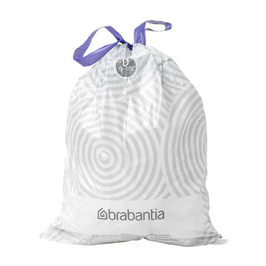 Brabantia PerfectFit Bin Bags, Code D, 15-20Ltr (40 Pack) hu180