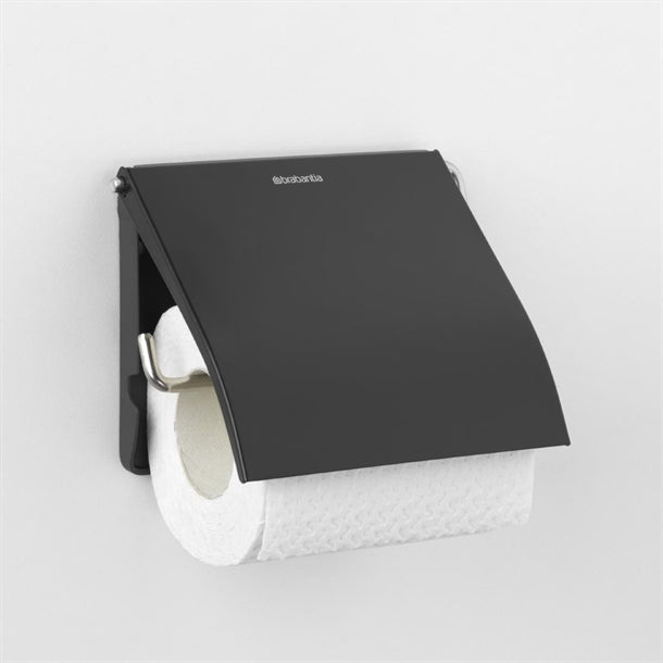 Brabantia Renew Toilet Roll Holder Matt Black hu187