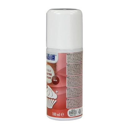 PME Edible Lustre Spray 100ml - Red hu200