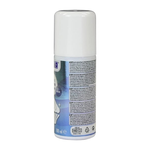PME Edible Lustre Spray 100ml - Blue hu202