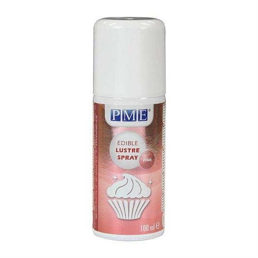 PME Edible Lustre Spray 100ml - Pink hu203