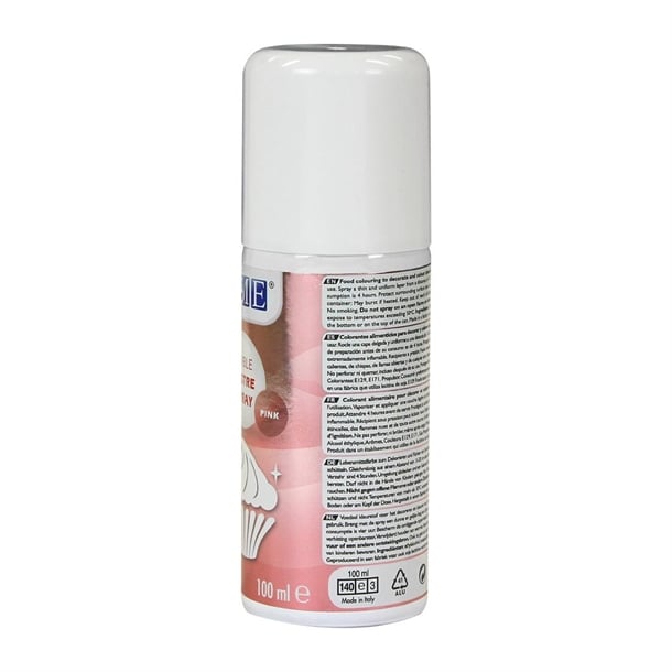 PME Edible Lustre Spray 100ml - Pink hu203
