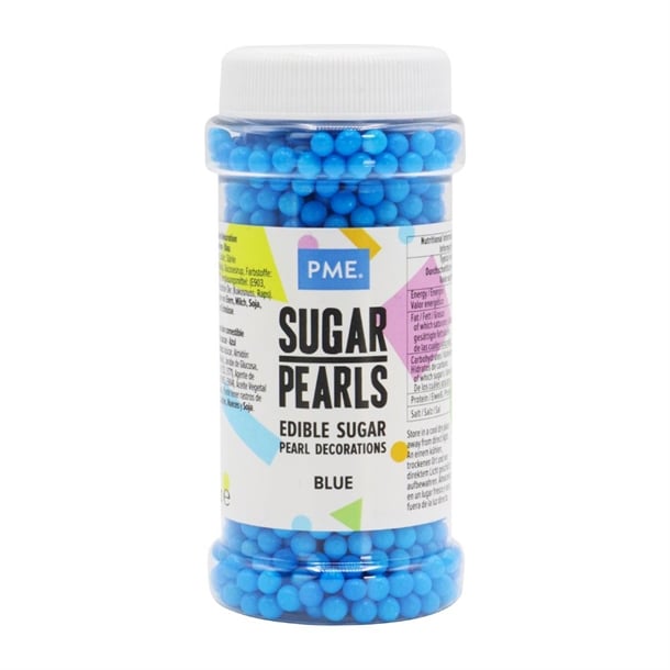 PME Sugar Pearls 100g - Blue hu210