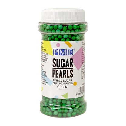 PME Sugar Pearls 100g - Green hu211