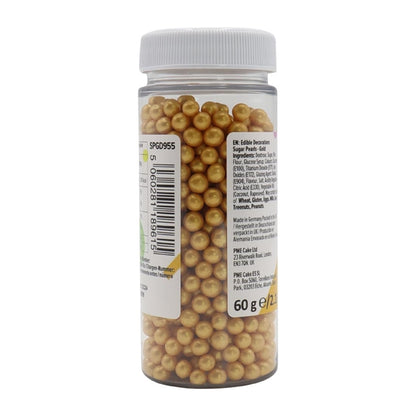 PME Sugar Pearls 60g - Gold hu215