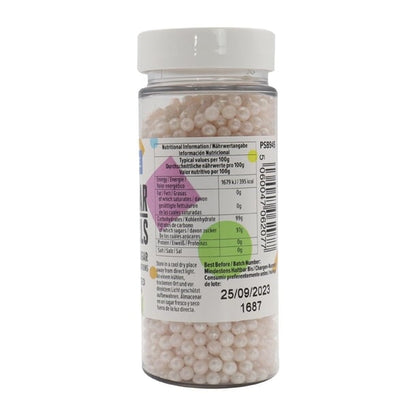 PME Sugar Pearls 100g - Pearlised Blush hu217