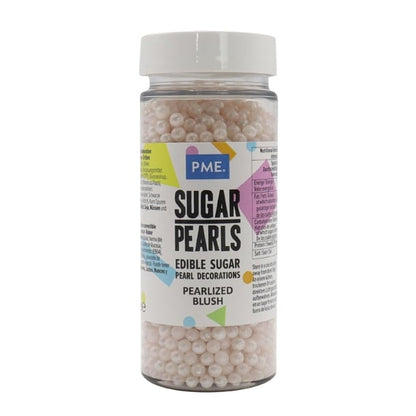 PME Sugar Pearls 100g - Pearlised Blush hu217