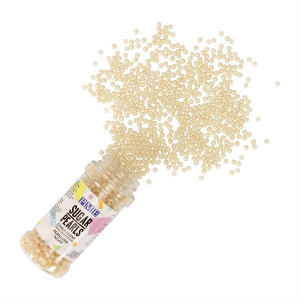 PME Sugar Pearls 100g - Pearlised Ivory hu218