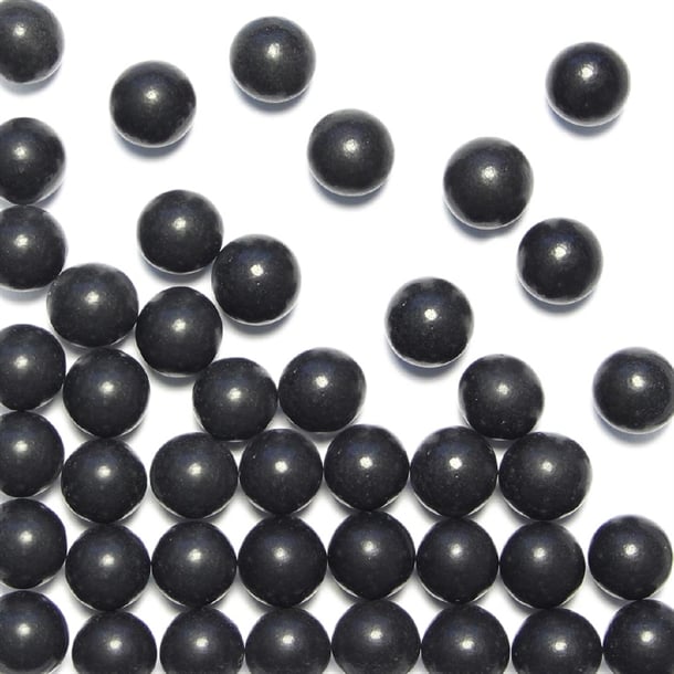 PME Large Sugar Pearls 90g - Black hu221