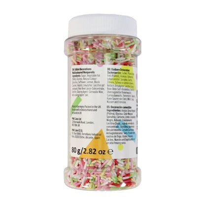 PME Multicoloured Sugar Strands 80g hu223