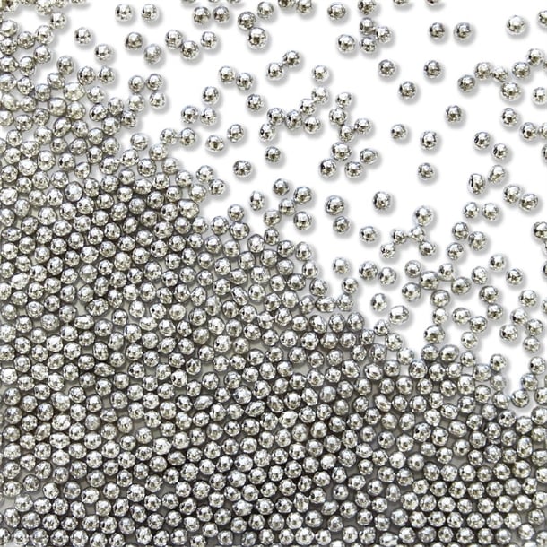 PME Silver Sugar Pearls 25g - Nonpareils hu229