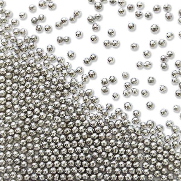 PME Silver Sugar Pearls 2.3mm hu230
