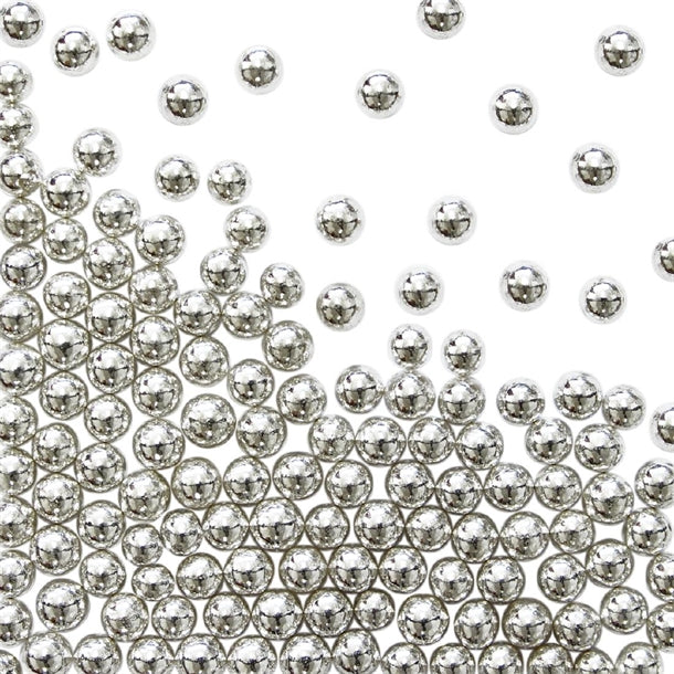 PME Silver Sugar Pearls 4mm hu232