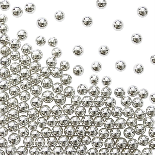 PME Silver Sugar Pearls 4mm hu232