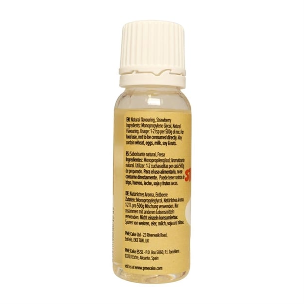 PME 100% Natural Flavour Strawberry 25g hu250