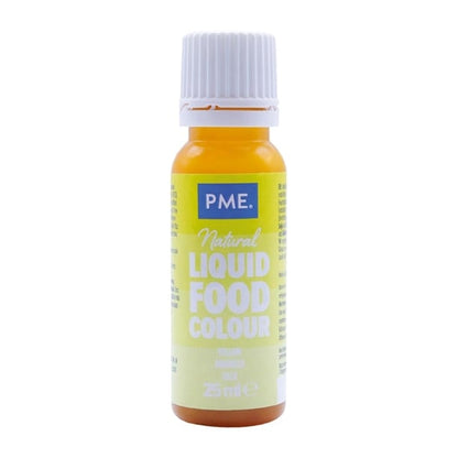 PME 100% Natural Food Colour - Lemon Yellow 25g hu265
