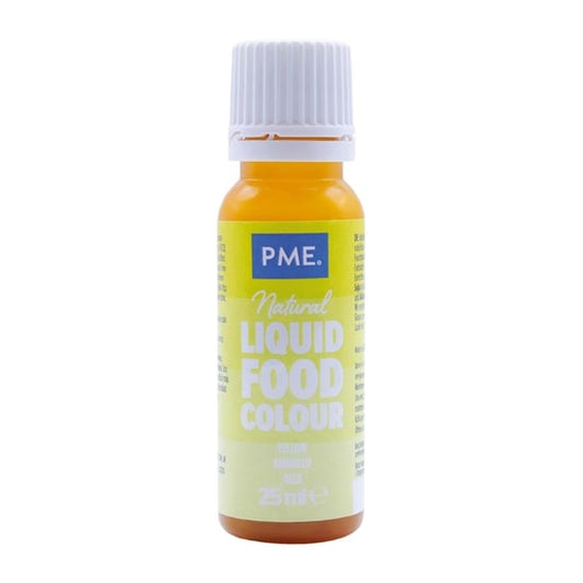 PME 100% Natural Food Colour - Lemon Yellow 25g hu265