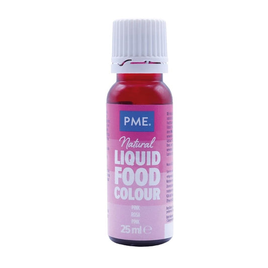PME 100% Natural Food Colour - Pink 25g hu267