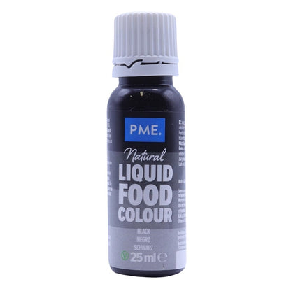 PME 100% Natural Food Colour - Black 25g hu271