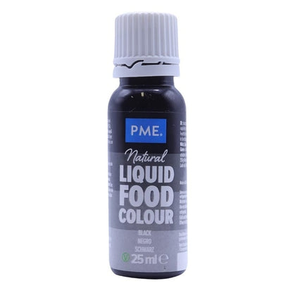 PME 100% Natural Food Colour - Black 25g hu271