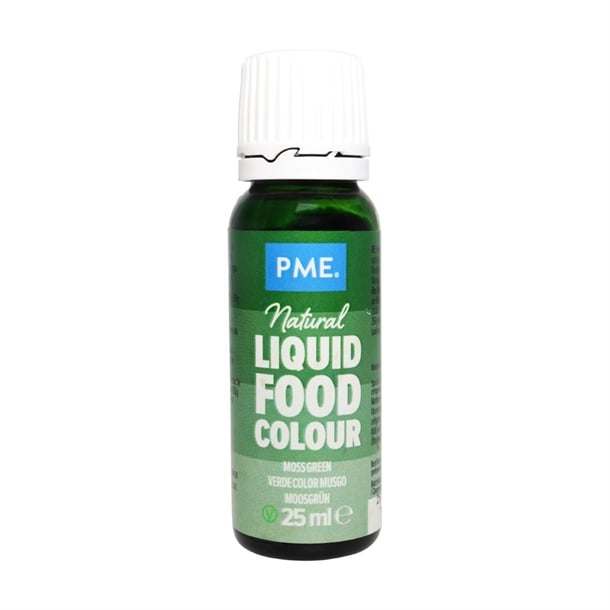 PME 100% Natural Food Colour - Moss Green 25g hu272