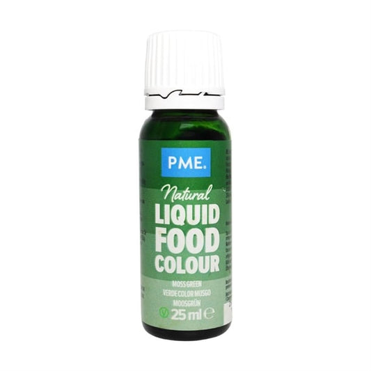 PME 100% Natural Food Colour - Moss Green 25g hu272