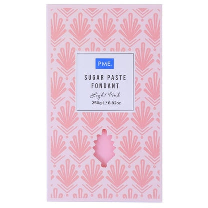 PME Sugar Paste Fondant Light Pink 250g hu301