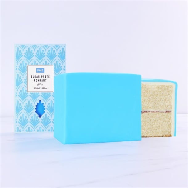 PME Sugar Paste Fondant Blue 250g hu304