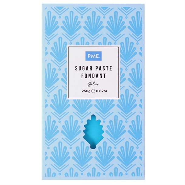 PME Sugar Paste Fondant Blue 250g hu304
