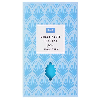 PME Sugar Paste Fondant Blue 250g hu304