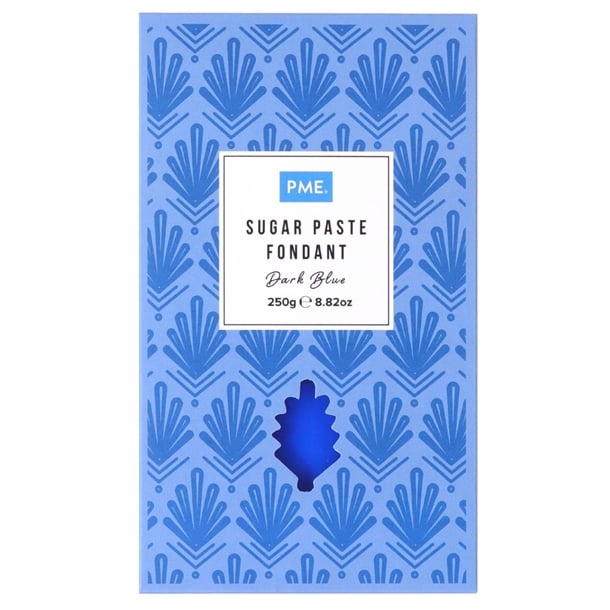PME Sugar Paste Fondant Dark Blue 250g hu305