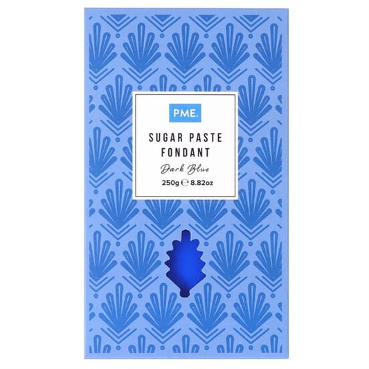 PME Sugar Paste Fondant Dark Blue 250g hu305
