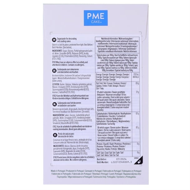 PME Sugar Paste Fondant Dark Green 250g hu306