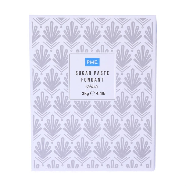 PME Sugar Paste Fondant White 2kg hu310