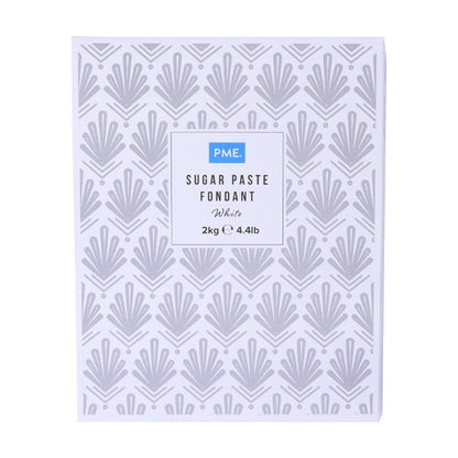 PME Sugar Paste Fondant White 2kg hu310