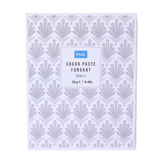 PME Sugar Paste Fondant White 2kg hu310