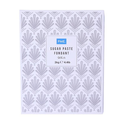 PME Sugar Paste Fondant White 2kg hu310